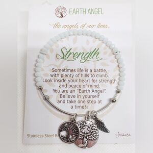 Women's‎ bracelet beaded earth angel new e76